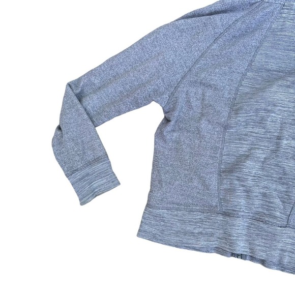 Prana Hoodie Sweatshirt Womens Long Sleeve Stretch Pockets Gray Extra Large - Picture 8 of 15